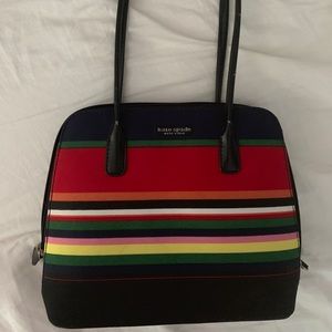 Small Striped Kate Spade Purse